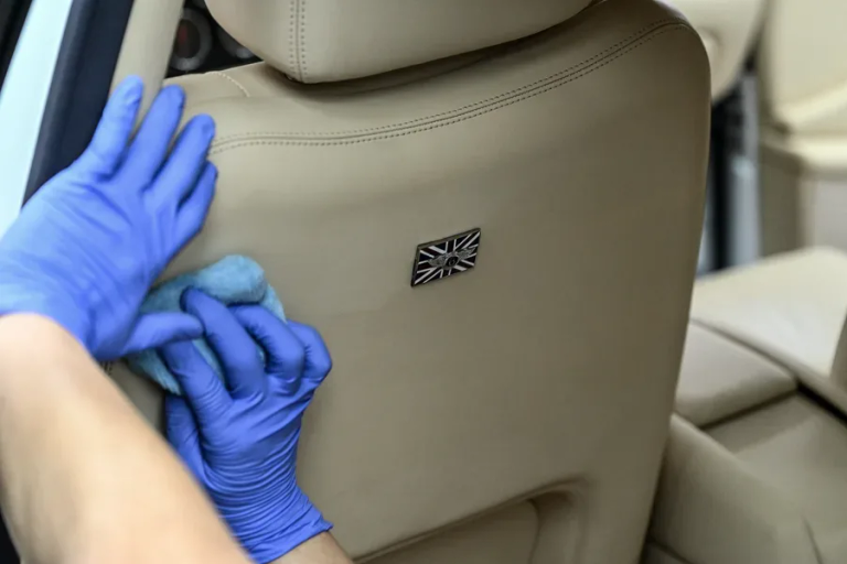 Bentley 汽車內裝皮革護理 誠美施工案例