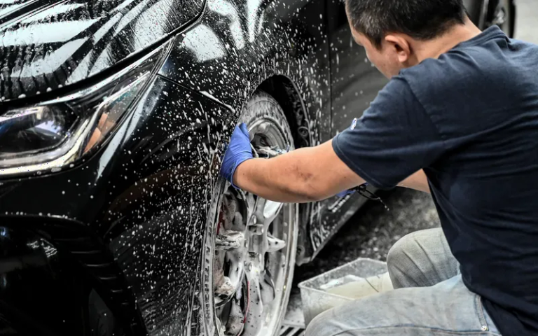 手工洗車打蠟 誠美施工