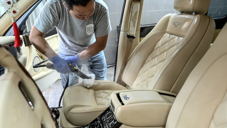 全車內裝拆洗 誠美施工 座椅拆卸清潔